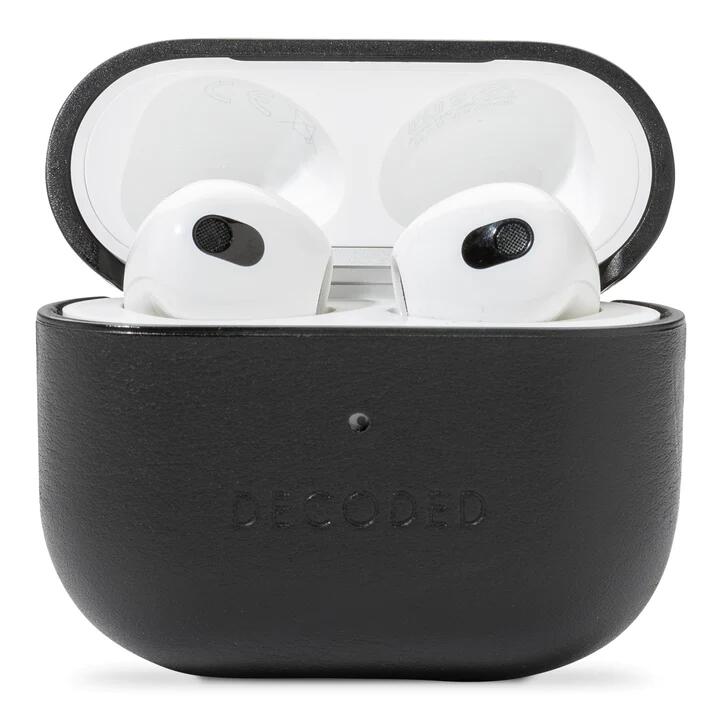 Decoded Leather Aircase, black - Airpods 3 - iSTYLE BG