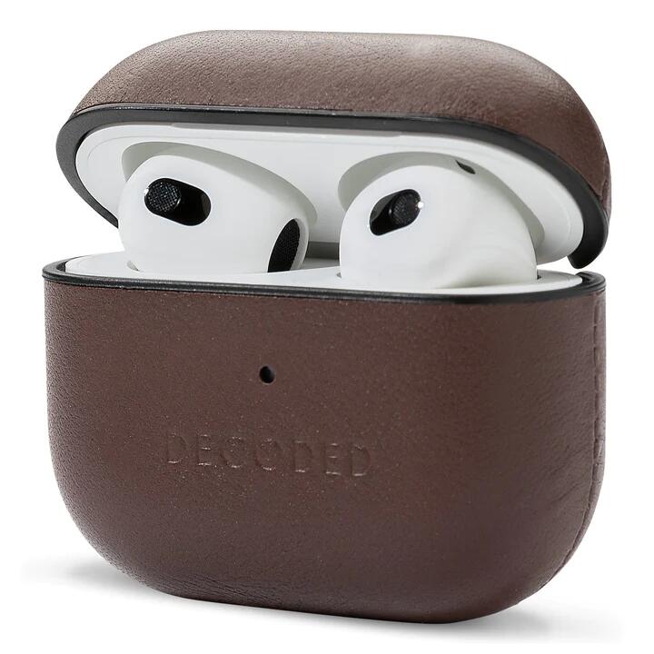 Decoded Leather Aircase, brown - Airpods 3 - iSTYLE BG