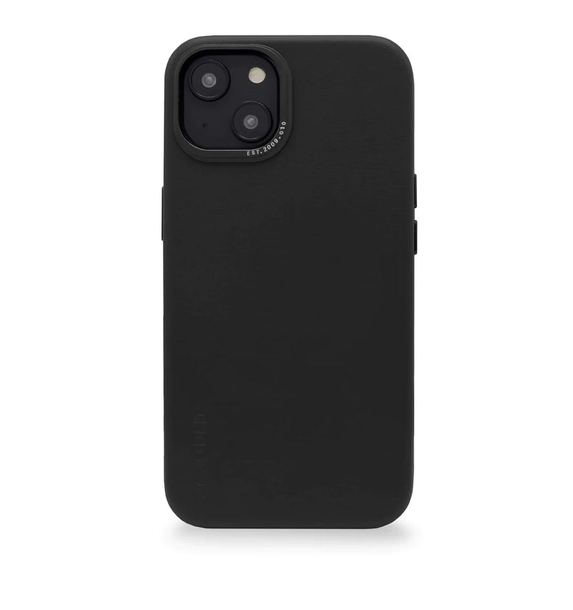 Decoded Leather BackCover, black - iPhone 14 - iSTYLE BG