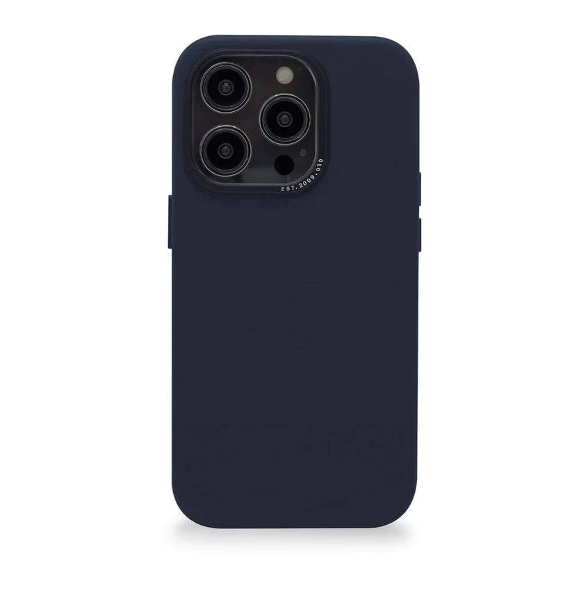 Decoded Leat Backcover, navy - iPhone 14 Pro Max - iSTYLE BG