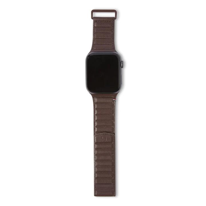 Каишка от Decoded - Leather Magnetic Traction Strap - 45 мм - Chocolate Brown - iSTYLE BG