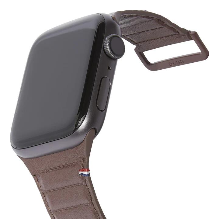 Каишка от Decoded - Leather Magnetic Traction Strap - 45 мм - Chocolate Brown - iSTYLE BG
