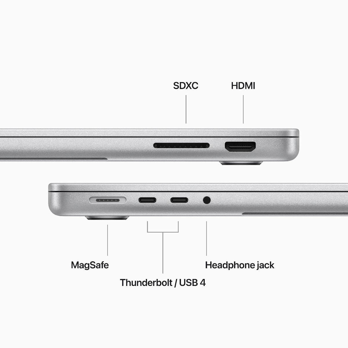 Демонстрационен MacBook Pro 14 с М3 чип с 8 ядрен CPU и 10 ядрен GPU | 8GB памет | 512GB SSD - Сребрист - iSTYLE BG