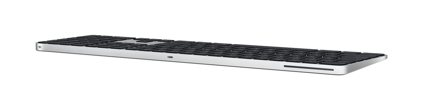 Демонстрационна Черна безжична клавиатура Apple Magic Keyboard с цифров пад и Touch ID - Int. English - iSTYLE BG