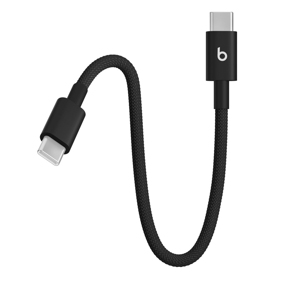 Beats USB-C to USB-C Woven Short Cable (20 cm) - Bolt Black