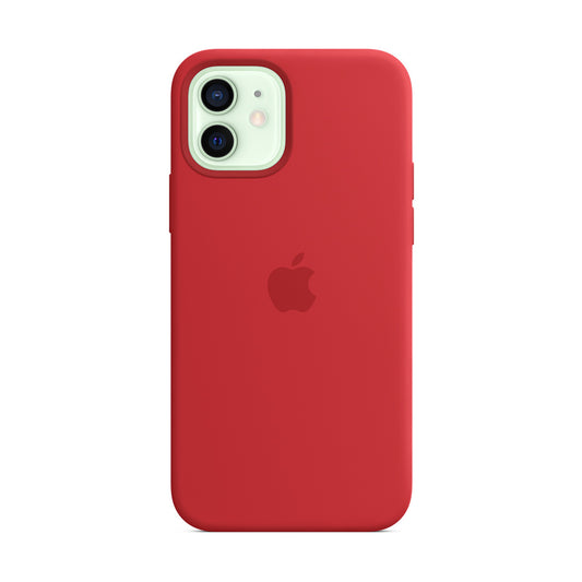 iPhone 12 | 12 Pro Silicone Case with MagSafe - (PRODUCT)RED - iSTYLE BG