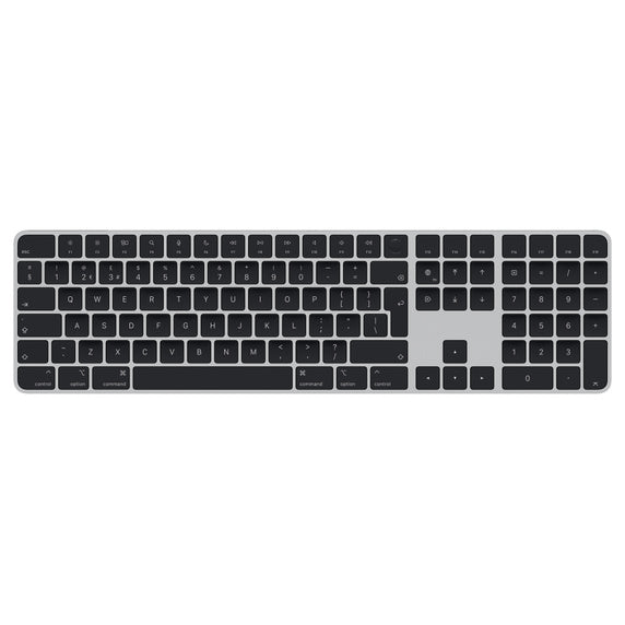 Демонстрационна Черна безжична клавиатура Apple Magic Keyboard с цифров пад и Touch ID - Int. English - iSTYLE BG