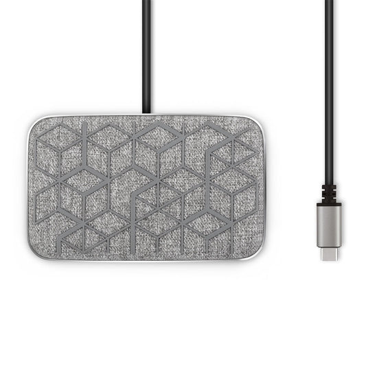 Moshi Symbus Q compact USB-C dock with wireless charging - Nordic Gray - iSTYLE BG