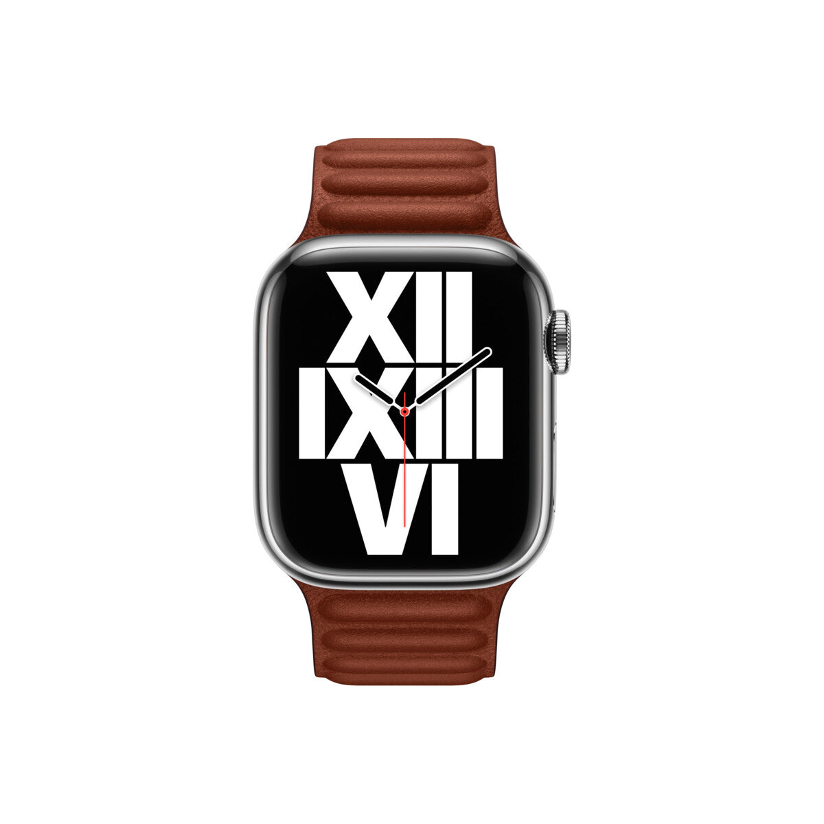 41mm Umber Leather Link - M/L - iSTYLE BG