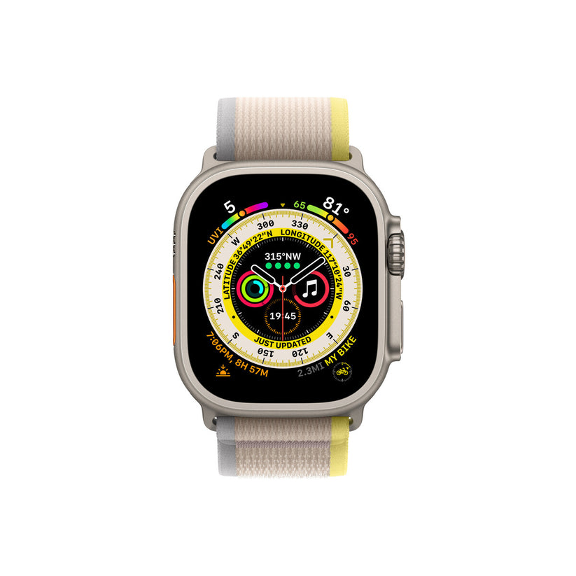 49mm Yellow/Beige Trail Loop - S/M - iSTYLE BG