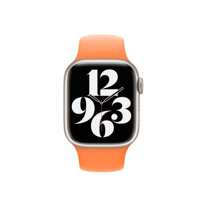 Каишка от Apple - 41 мм Bright Orange Sport Band (SEASONAL 2023 Spring) - iSTYLE BG