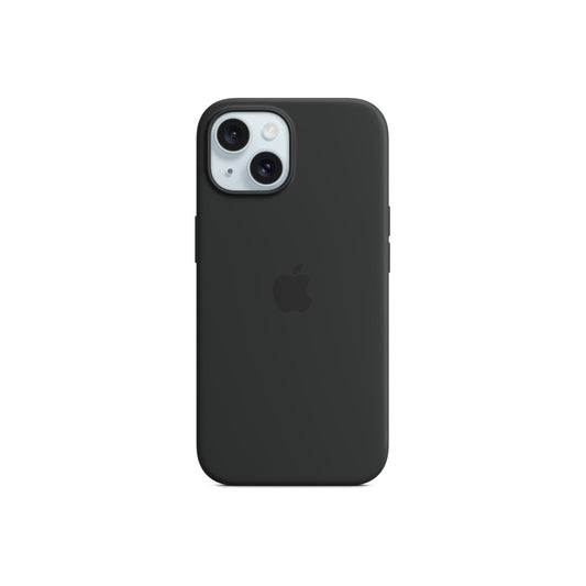 iPhone 15 Silicone Case with MagSafe - Black - iSTYLE BG