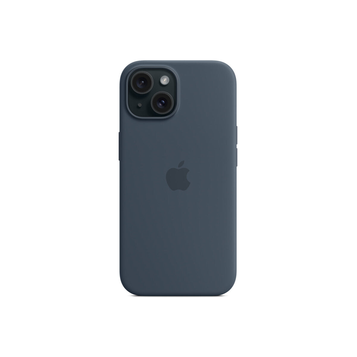 iPhone 15 Silicone Case with MagSafe - Storm Blue - iSTYLE BG