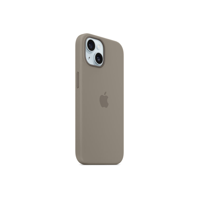 iPhone 15 Silicone Case with MagSafe - Clay - iSTYLE BG
