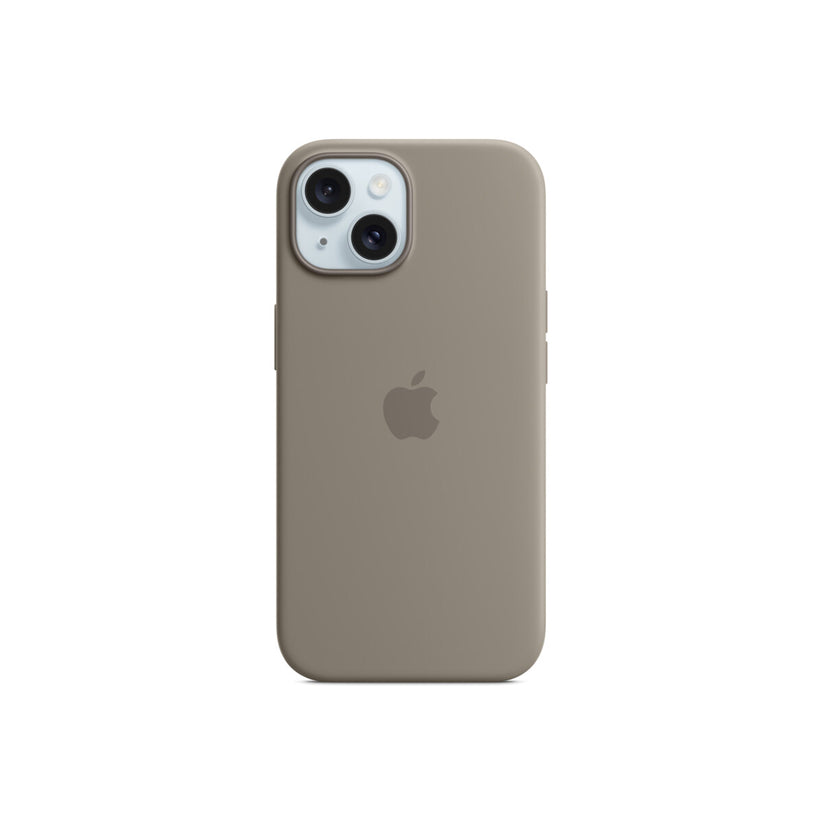 iPhone 15 Silicone Case with MagSafe - Clay - iSTYLE BG