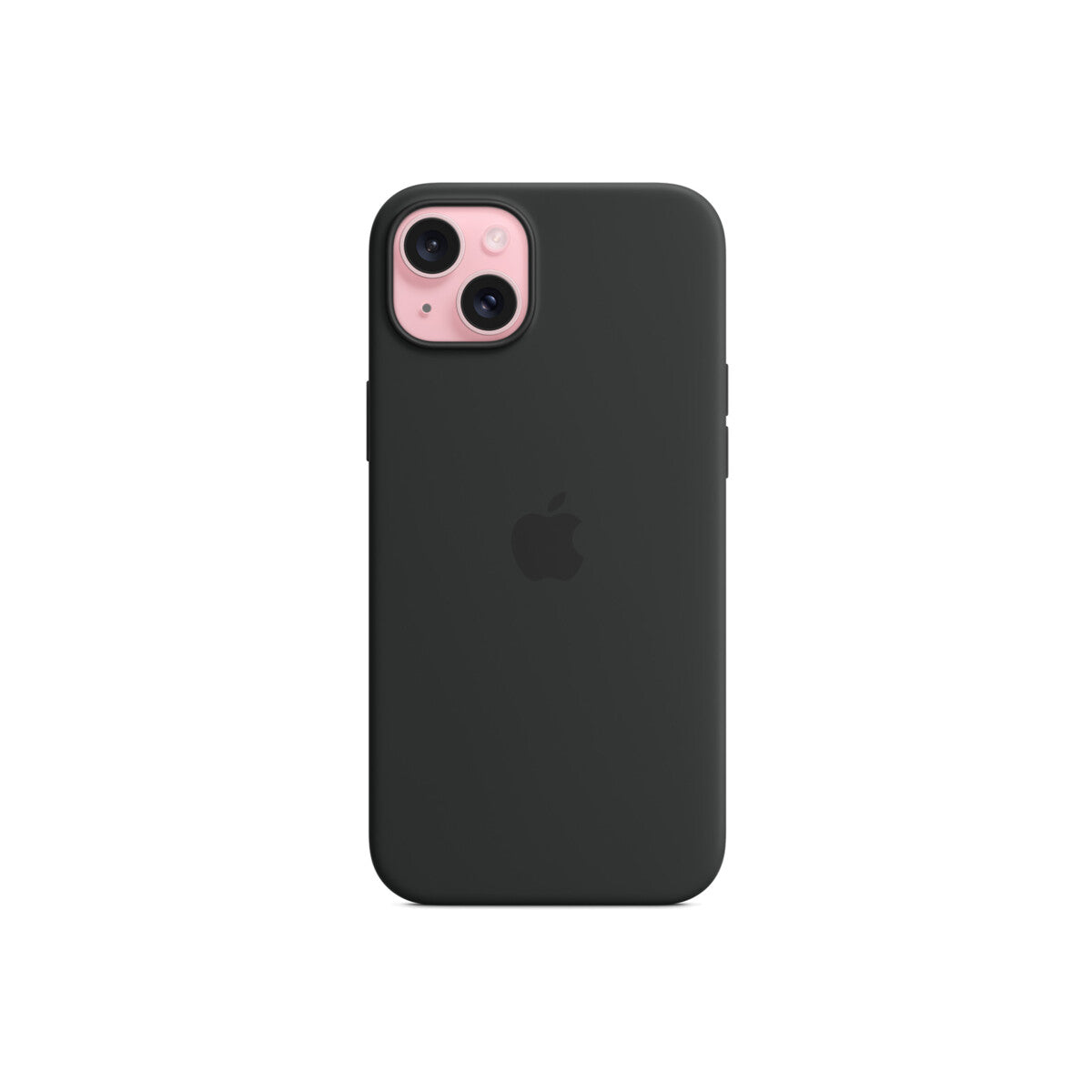 iPhone 15 Plus Silicone Case with MagSafe - Black - iSTYLE BG