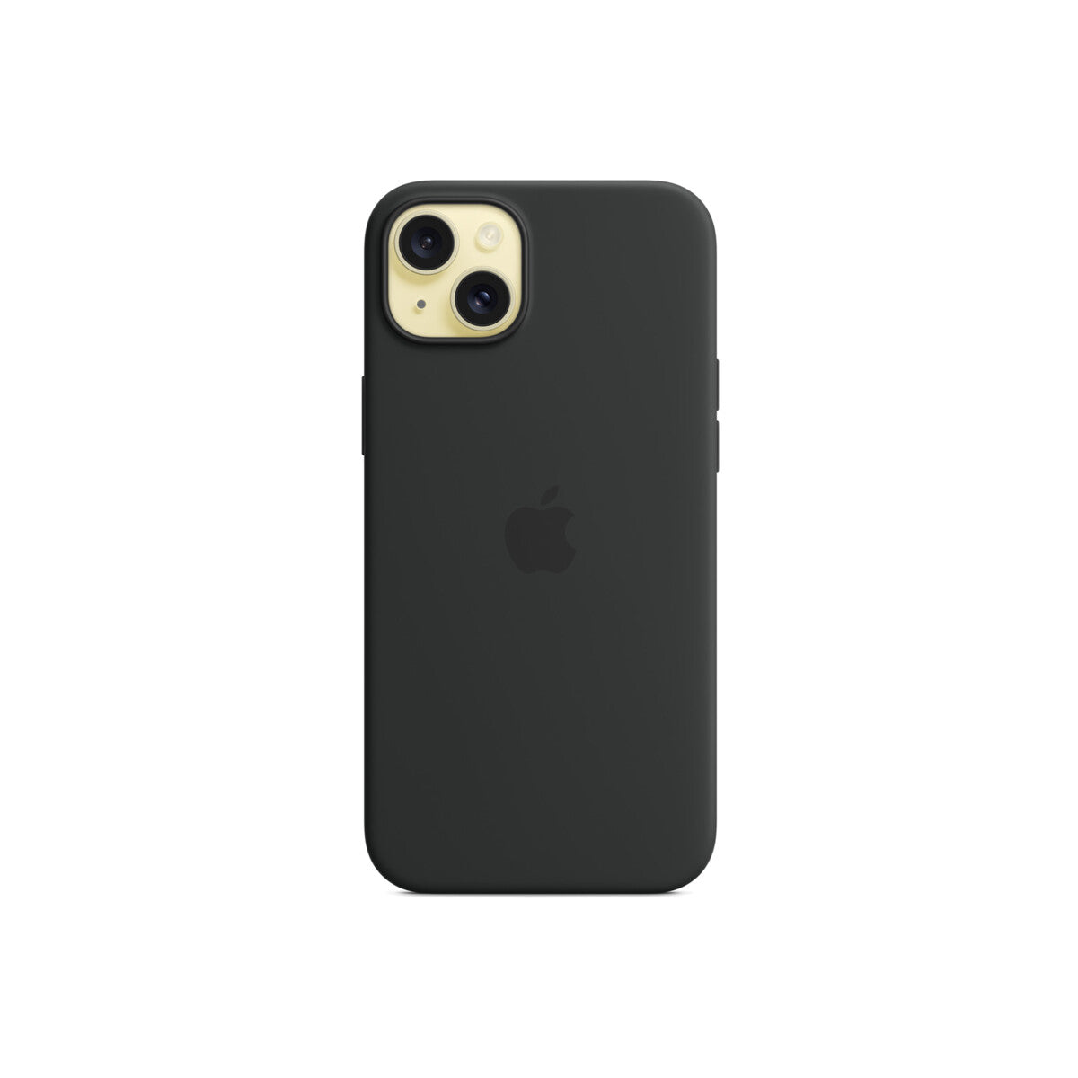 iPhone 15 Plus Silicone Case with MagSafe - Black - iSTYLE BG