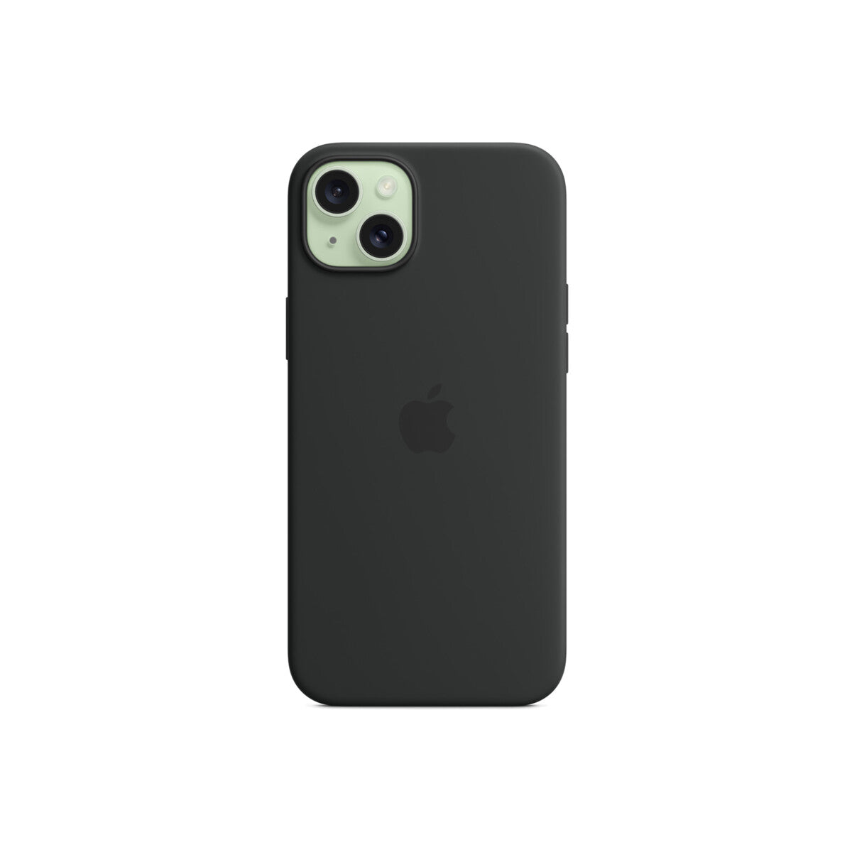 iPhone 15 Plus Silicone Case with MagSafe - Black - iSTYLE BG