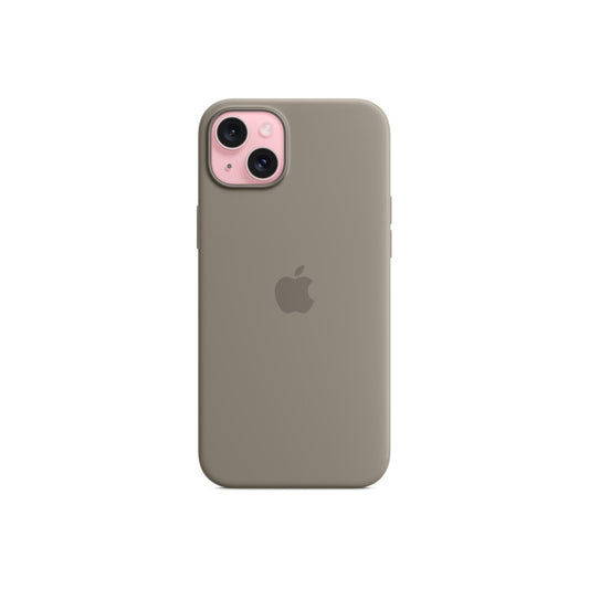iPhone 15 Plus Silicone Case with MagSafe - Clay - iSTYLE BG
