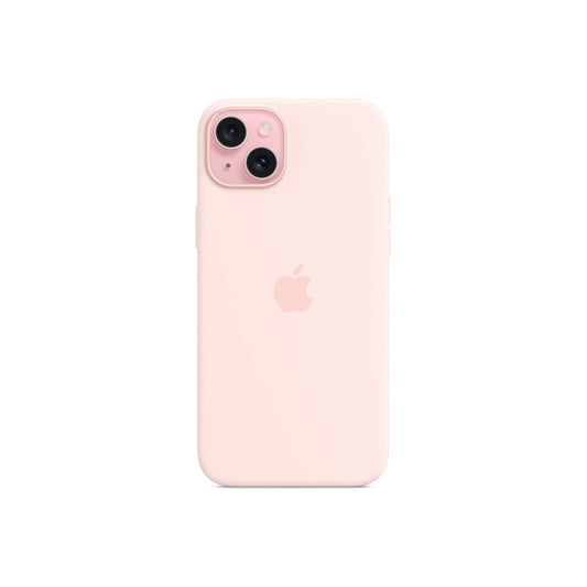 iPhone 15 Plus Silicone Case with MagSafe - Light Pink - iSTYLE BG