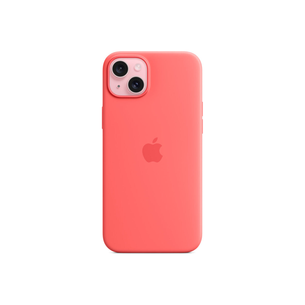 iPhone 15 Plus Silicone Case with MagSafe - Guava - iSTYLE BG