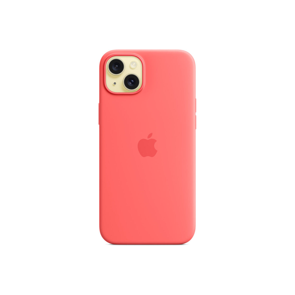 iPhone 15 Plus Silicone Case with MagSafe - Guava - iSTYLE BG