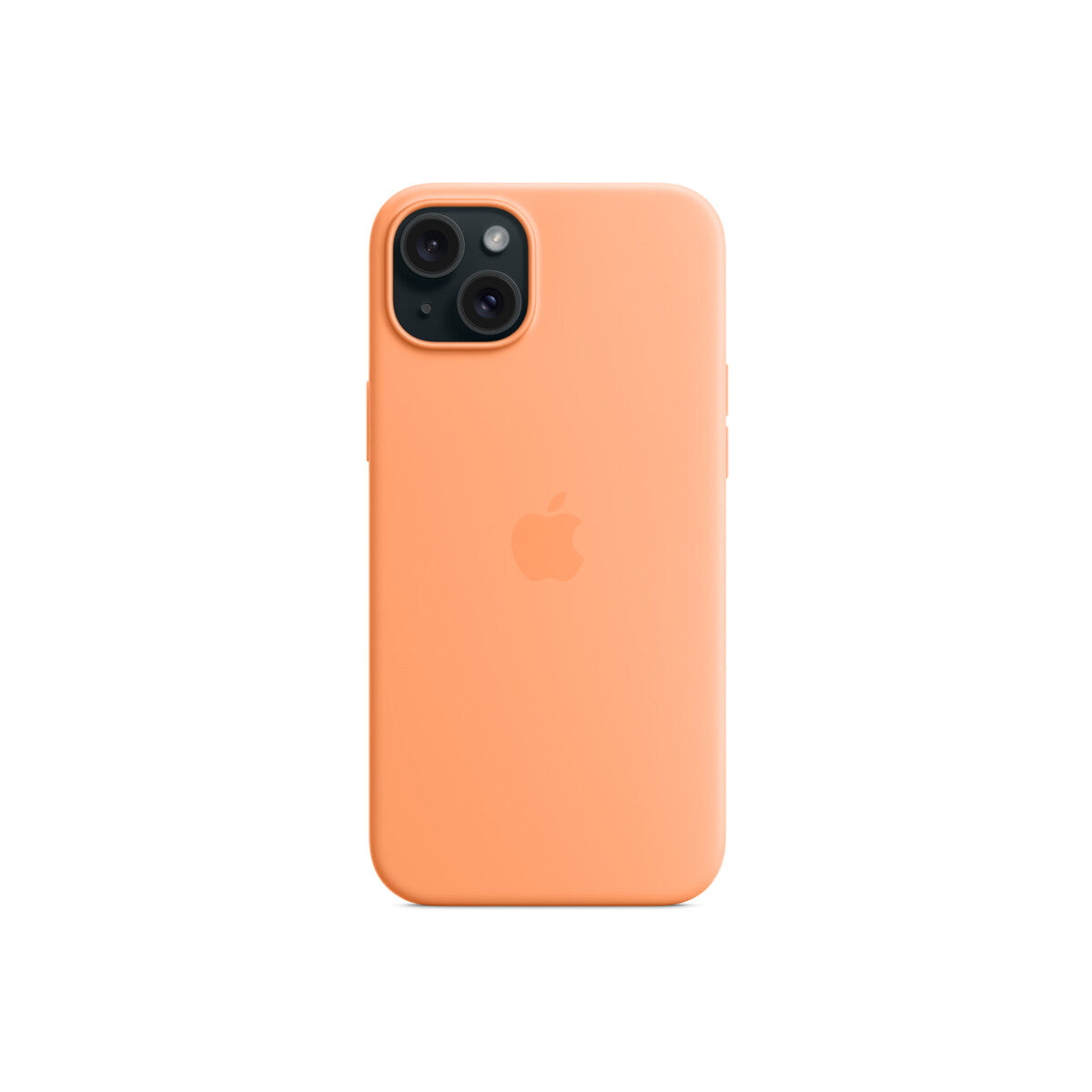 iPhone 15 Plus Silicone Case with MagSafe - Orange Sorbet - iSTYLE BG