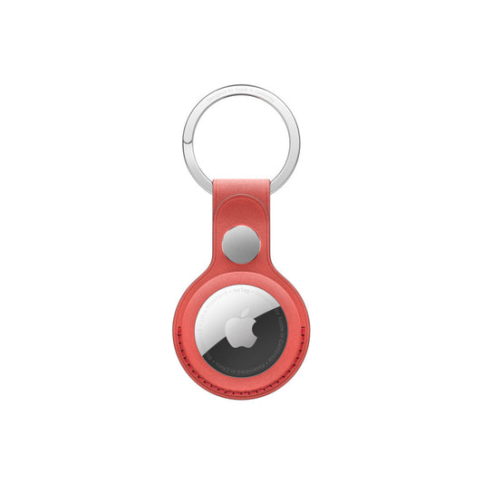 AirTag FineWoven Key Ring - Coral - iSTYLE BG