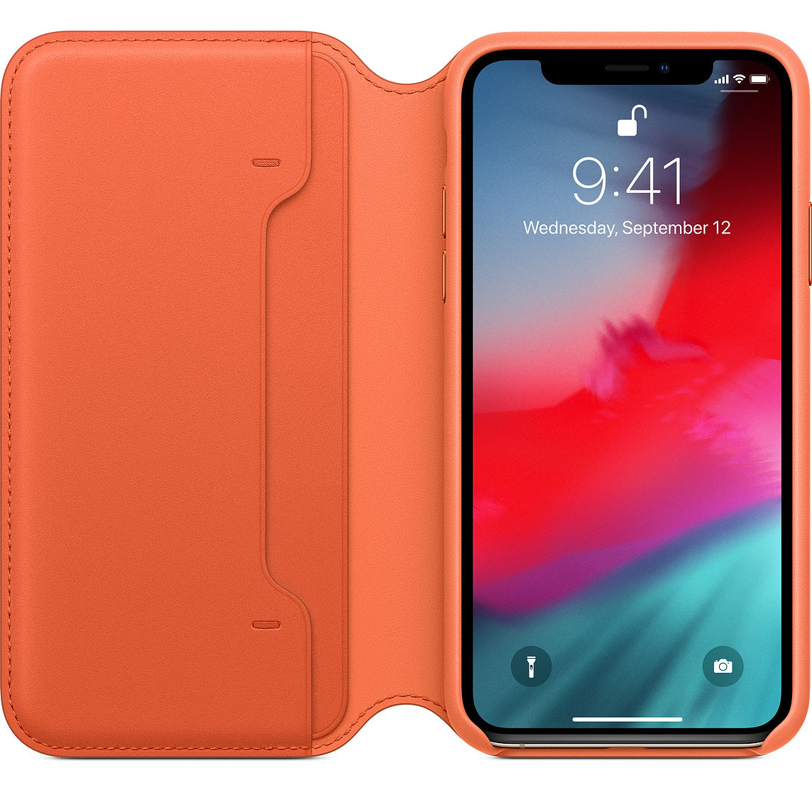 Apple iPhone XS Leather Folio - Sunset (Seasonal Spring2019) - iSTYLE BG