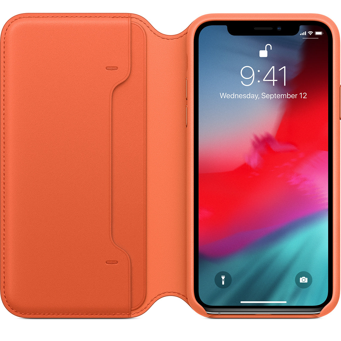 Apple iPhone XS Leather Folio - Sunset (Seasonal Spring2019) - iSTYLE BG