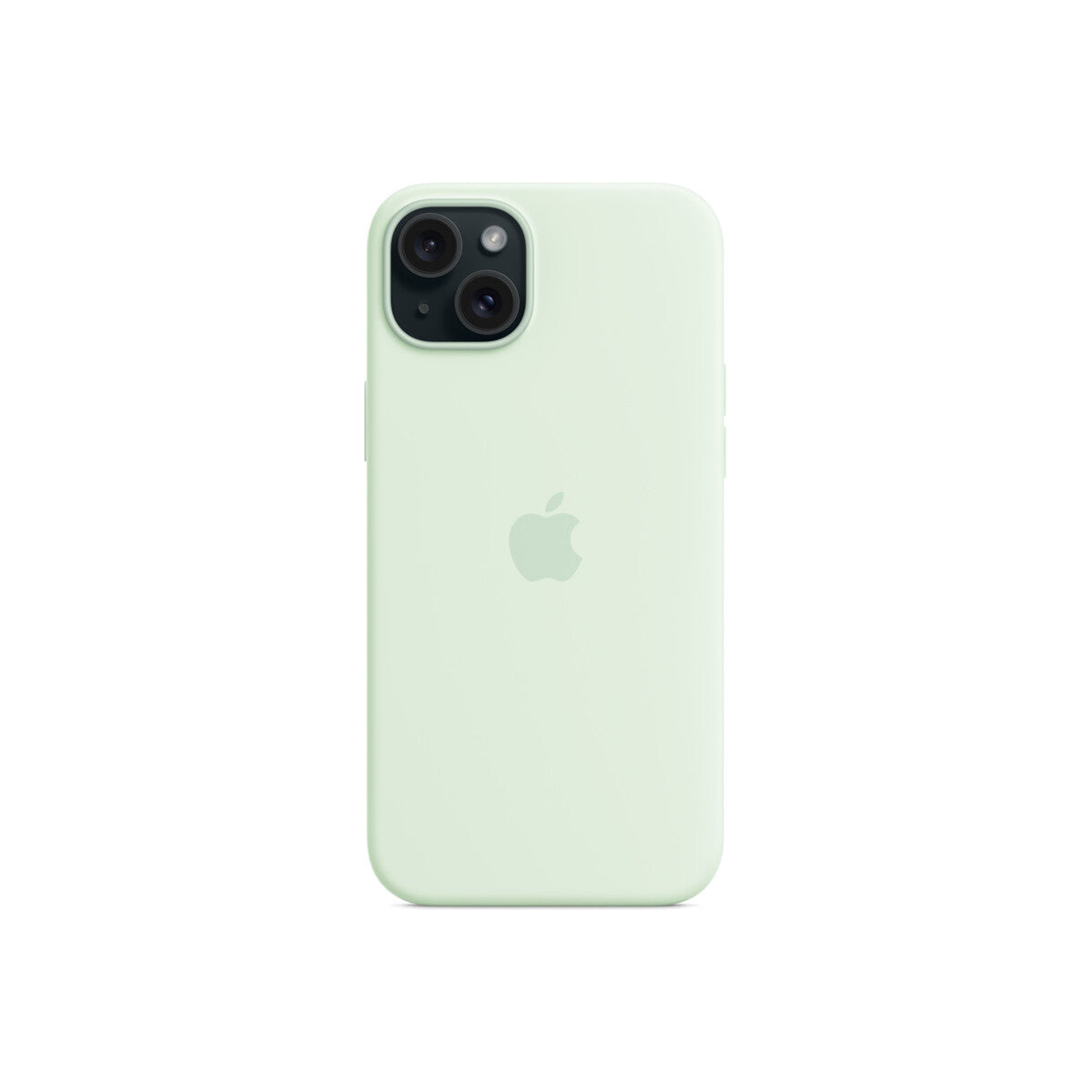 iPhone 15 Plus Silicone Case with MagSafe - Soft Mint - iSTYLE BG