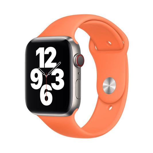 Каишка от Apple - 44 мм Kumquat Sport Band - Regular (Seasonal Nov2020) - iSTYLE BG