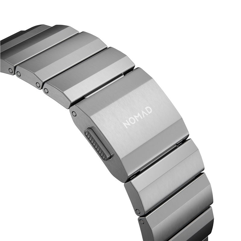 Каишка от Nomad - Titanium Band Silver for AW 44/42 мм - iSTYLE BG