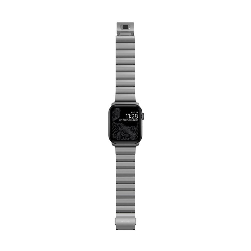 Каишка от Nomad - Titanium Band Silver for AW 44/42 мм - iSTYLE BG