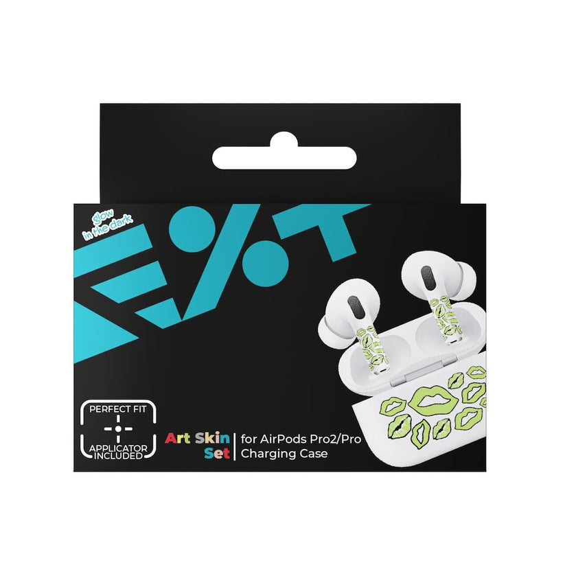 NEXT ONE ART SKIN FOR AIRPODS PRO (1ST & 2ND GEN) | GLOWING LIPS - iSTYLE BG
