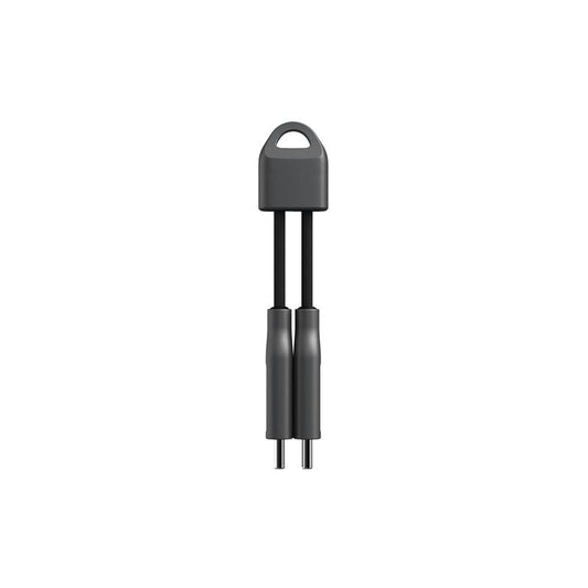 Кабел за зареждане NOMAD ChargeKey, 2x USB Type-C, 60W, 12см, черен - iSTYLE BG