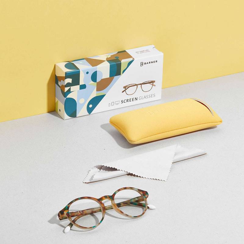 Очила за компютър от Barner - Le Marais - Light Tortoise - iSTYLE BG