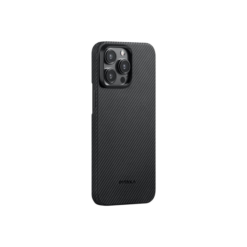 Pitaka MagEZ 4 600D case, black/grey twill - iPhone 15 Pro Max - iSTYLE BG