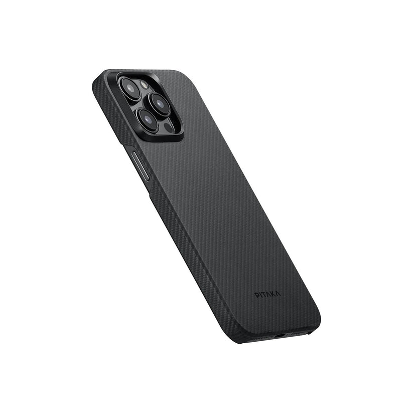Pitaka MagEZ 4 600D case, black/grey twill - iPhone 15 Pro Max - iSTYLE BG
