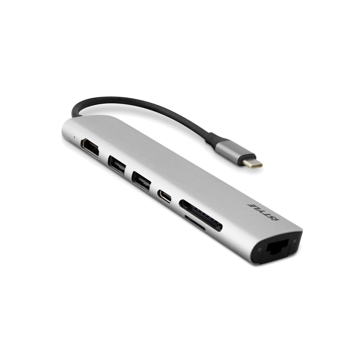iStyle Type-C HUB MULTIMEDIA (2020) - silver - iSTYLE BG