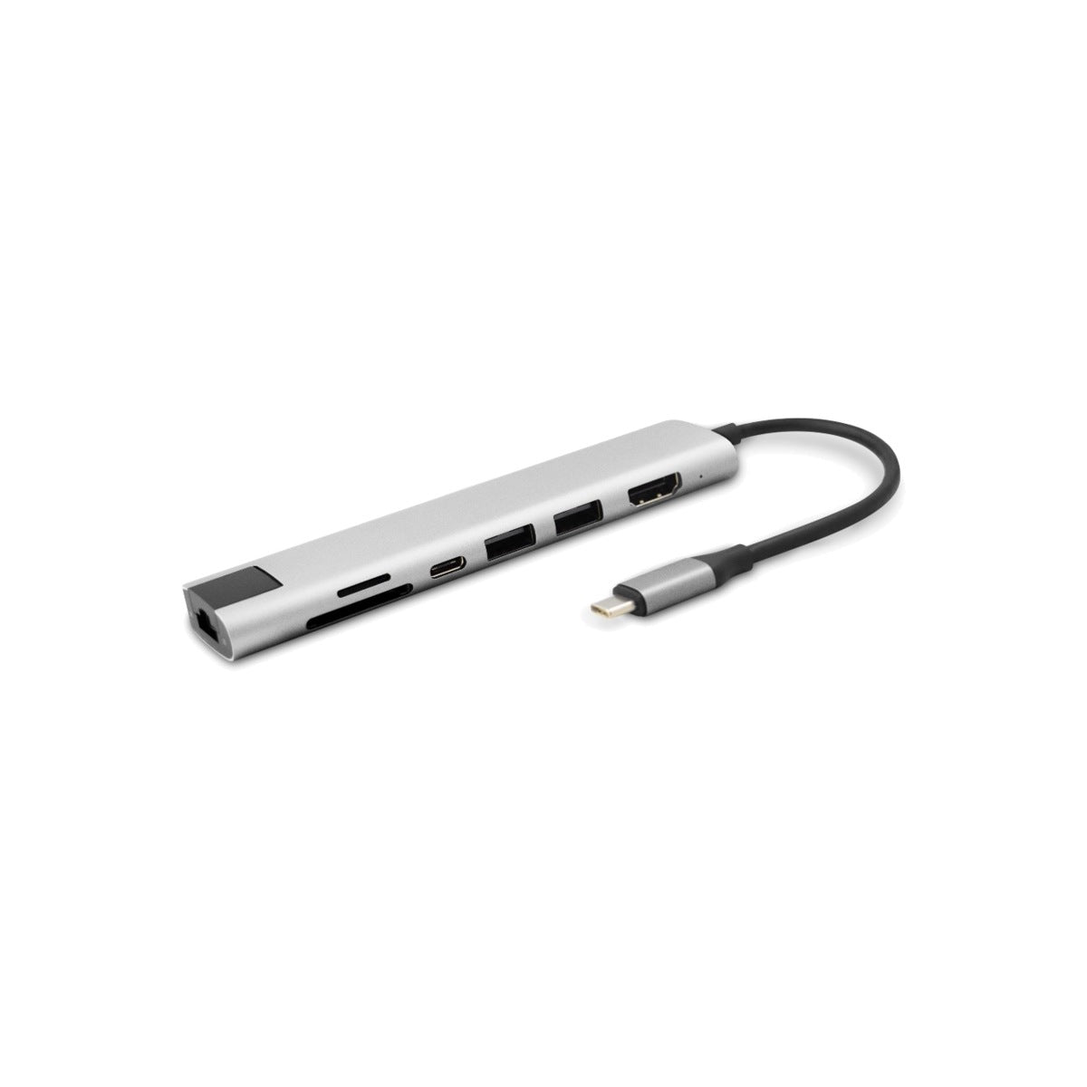 iStyle Type-C HUB MULTIMEDIA (2020) - silver - iSTYLE BG