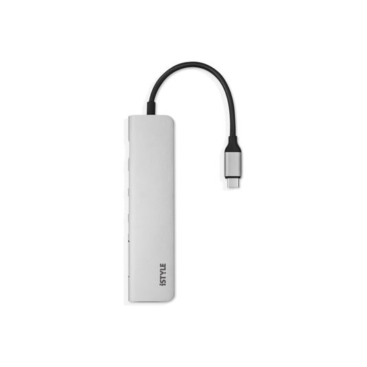 iStyle Type-C HUB MULTIMEDIA (2020) - silver - iSTYLE BG