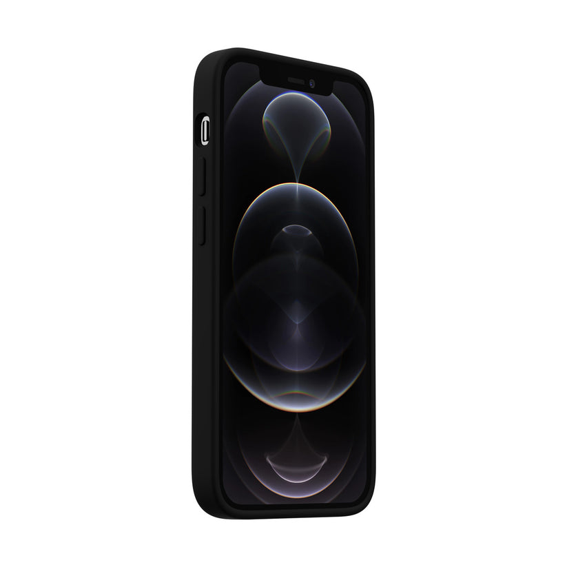 NEXT ONE black silicon case for iPhone 12 pro max - iSTYLE BG