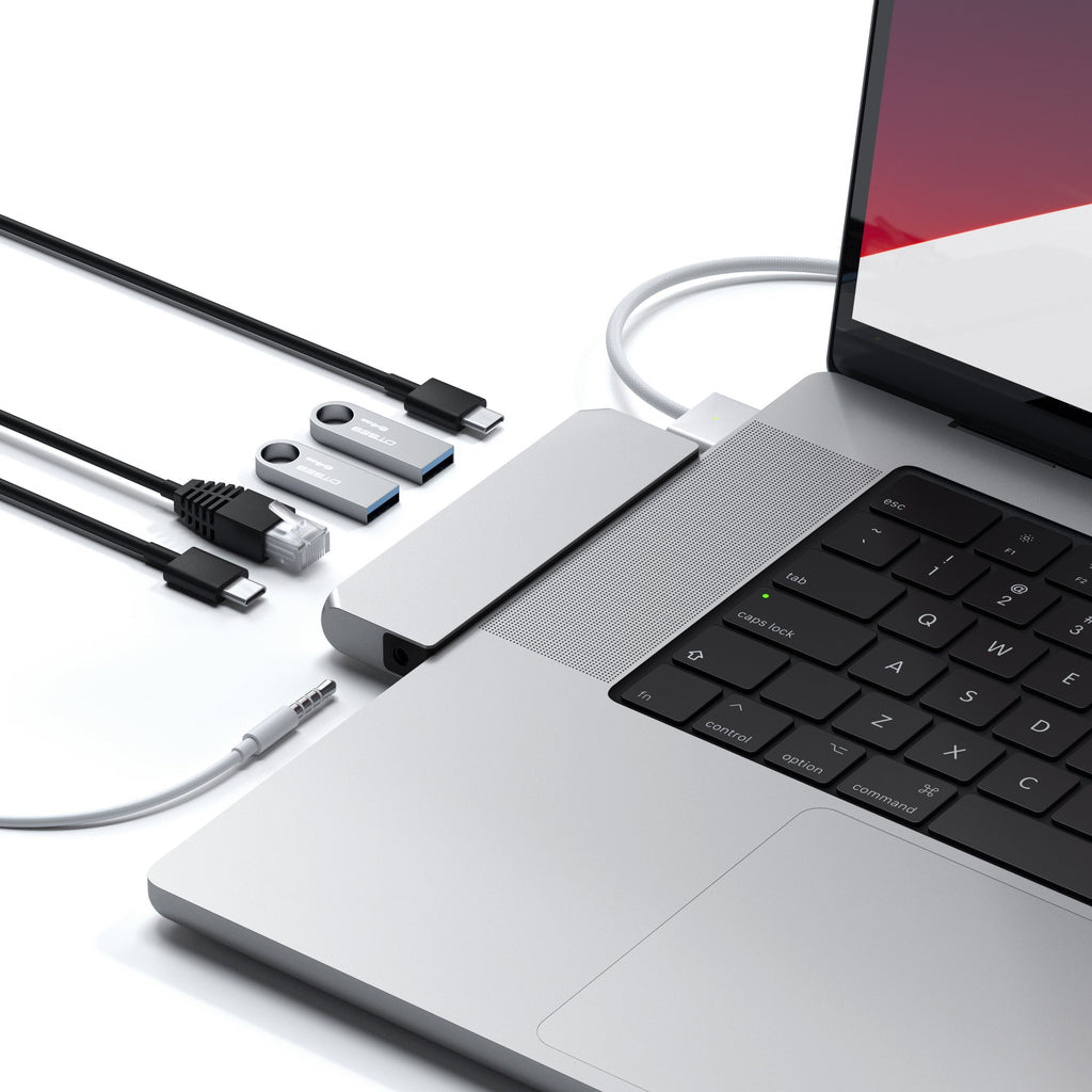 Мултипортов хъб Satech - Silver - iSTYLE BG