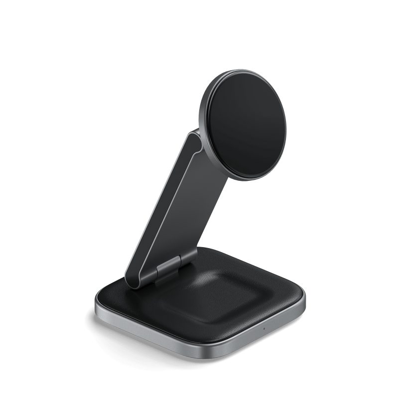 Satechi 3-in-1 Foldable Qi2 Wireless Charging Stand - Space Gray - iSTYLE BG