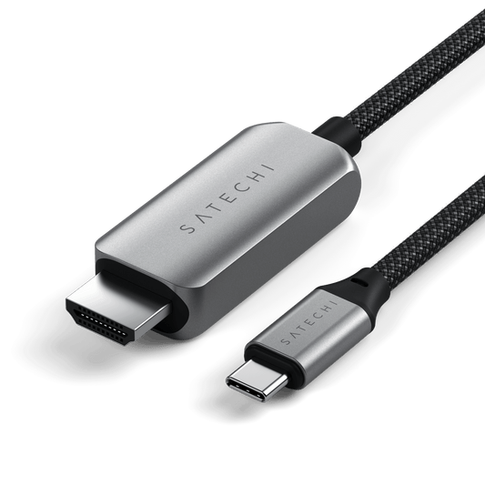 Satechi USB-C To HDMI 2.1 8K Cable - Space Grey