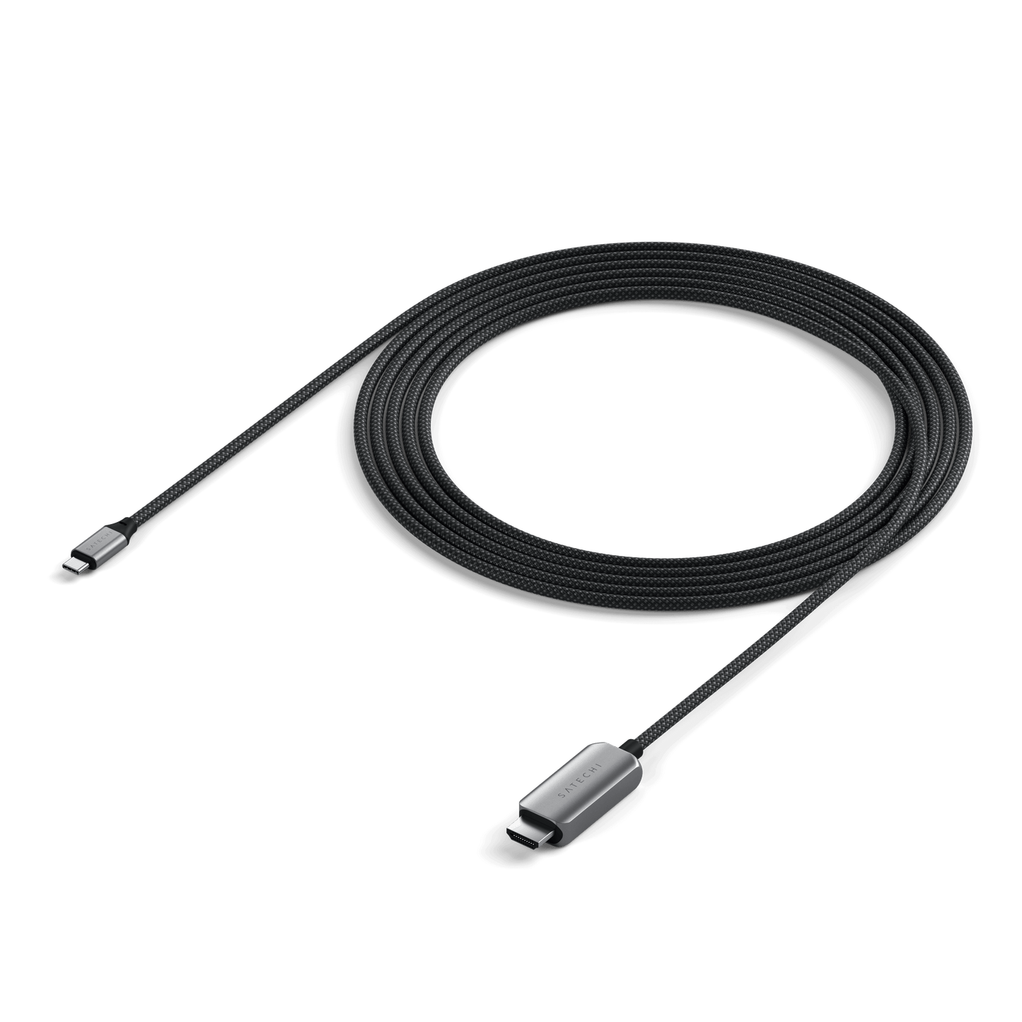 Satechi USB-C To HDMI 2.1 8K Cable - Space Grey