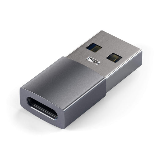 Satechi Aluminum Type-A to Type-C Adapter - Space Grey - iSTYLE BG