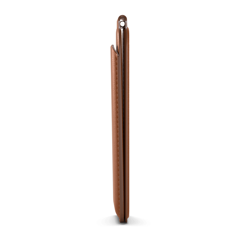 Satechi Vegan-Leather Magnetic Wallet Stand, Magsafe Compatible - Brown - iSTYLE BG