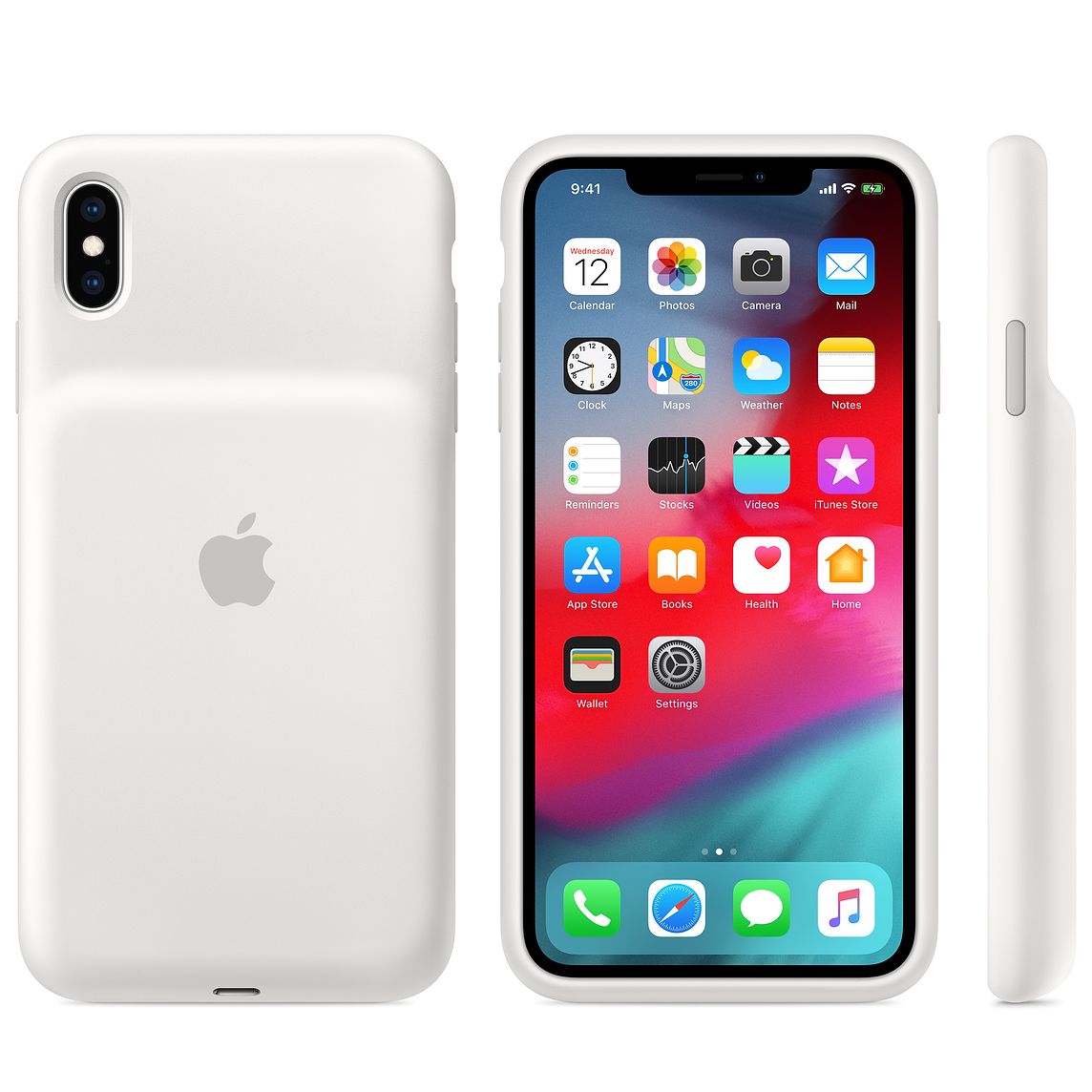 Apple iPhone XS Max Smart Battery Case - White - iSTYLE BG